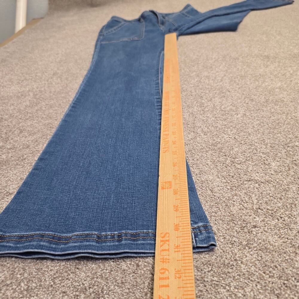 Boho 70s Style Knox Rose Women's Flare Jeans Size 6 Medium Wash Denim - Picture 12 of 12
